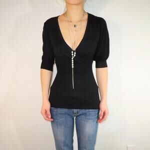 Say What? Women's Black Cardigan